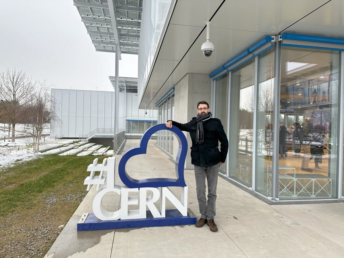 Vladimir G. Lopez at CERN